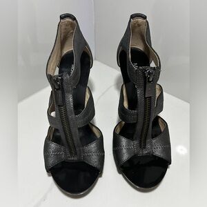 Michael Kors Zipper T-strap Platform Sandals, Women’s 7